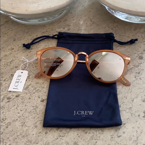 J. Crew Mirrored Rose Gold Sunglasses - Picture 6 of 10